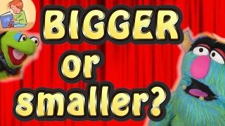 Bigger or Smaller?  ||  Words for Kids  ||  Kids Vocabulary