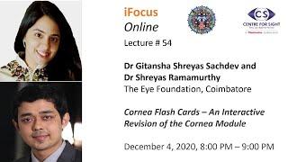 iFocus Online, Session 54,  Cornea Flash Cards - An Interactive Exam-oriented Revision of the Cornea