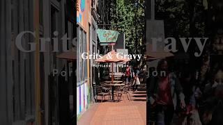 Best spot for Grits & Gravy in Portland, Oregon #foodie #shorts #placestoeat #portland portland