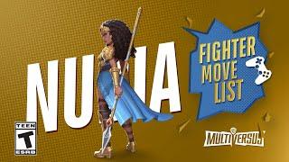 MultiVersus - Fighter Move Sets - Nubia