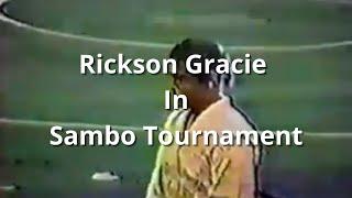Rickson Gracie Competing In Sambo Tournament