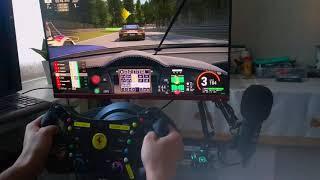 ACC Race @ Monza with Orion simracing 488 GT3 wheel