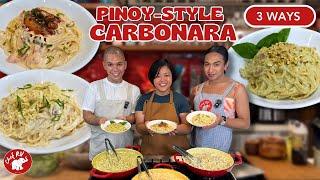 PINOY-STYLE CARBONARA 3 WAYS WITH MS. ERIN & MS. THERESA