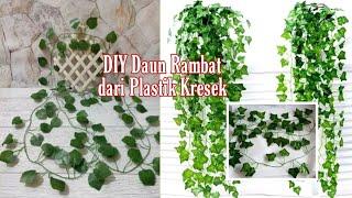 How to make decorative vines from plastic bag | flower crafts ideas