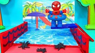 La piscina di SPIDERMAN  [Tutorial creativi]