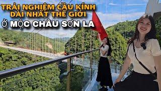 Em Mỷ Trải Nghiệm Cầu Kính Dài Nhất Thế Giới, Hai Chân Run Rẩy Cầu Cứu Mọi Người | Em Mỷ TV