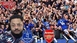  Everton 1-1 Arsenal | Troopz Match Reaction | THERE IS NO CREATIVE SPARK IN THIS TEAM!! 