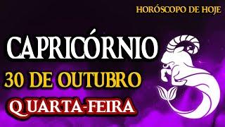 𝐎 𝐝𝐞𝐬𝐭𝐢𝐧𝐨 𝐞𝐬𝐭𝐚 𝐩𝐫𝐞𝐬𝐭𝐞𝐬 𝐚 𝐥𝐡𝐞 𝐬𝐨𝐫𝐫𝐢𝐫  Capricórnio 30 de Outubro 2024| Horóscopo de hoje