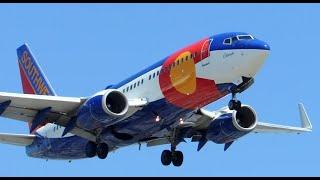 Southwest Airlines Boeing 737-700 Colorado One [N230WN] landing in LAX