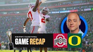 Josh Pate reacts to No. 8 Ohio State's win over No. 1 Oregon in CFP Quarterfinal | On-Field Recap