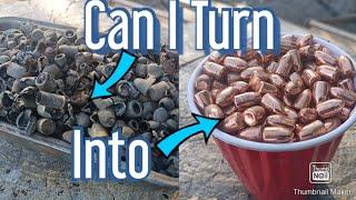 Casting COPPER Bullets #asmr #bullet #projectiles #copper #trashtotreasure #ammo