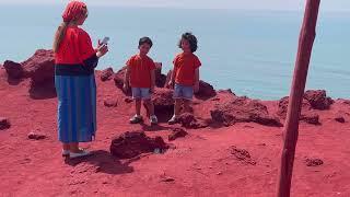 The Colorful Red Secret of Iran! Red Beach, Hormoz Island - Video by Alireza Kiani (@kianicht)