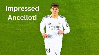 Lorenzo Aguado REAL MADRID Debut ( 08.01.25) Future RB 