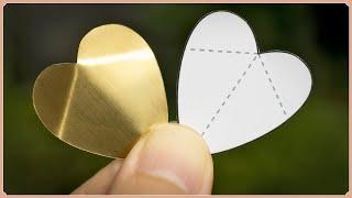 How to make a Heart-shaped Lure Blade and Jig Spinner.