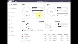 NZXTcam - How to Monitor the CPU and GPU Temperatures of Your Windows PC