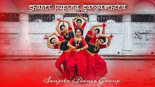 শক্তি রূপেন সংস্থিতা | Choreo by: Sanjita | Dance Cover| #mahalaya #birendrakrishnabhadra #durgapuja