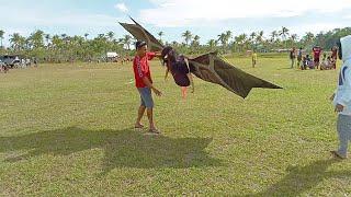 SARANGGOLANG MANANANGGAL NA NAG VIRAL (SAGBAYAN FIRST KITE FESTIVAL)