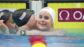 50m Backstroke World Record | Kaylee Mckeown | Swimming World Cup 2023