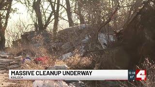 Massive cleanup underway in Kinloch