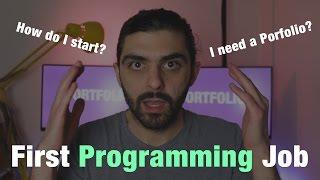 First Job As A Programmer? How To
