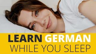 Learn German While You Sleep  ⭐⭐⭐⭐⭐ (with German native speakers)