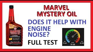 Does Marvel Mystery Oil Work? Does it reduce lifter tick or engine noise? Sound Test and Review!