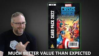 Unboxing the MCP Card Pack 2022 for Marvel Crisis Protocol