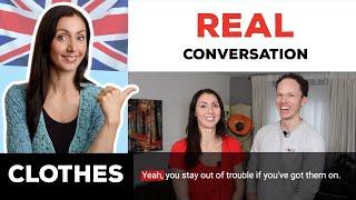 Native English Conversation with Captions & Explanation