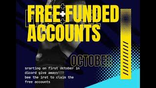 free funded account. 10k accounts