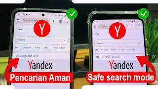 Cara Terbaru Mengatasi Yandex "Safe Search Mode Enabled dan Pencarian Aman Aktif"