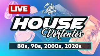 LIVE AO VIVO: HOUSE VERTENTES  90s, 2000s e ATUAIS | No COMANDO das MIXAGENS DJ Edy Mix.