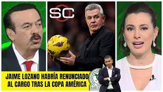 Héctor Huerta DESTAPA la TRAMOYA de la salida de LOZANO y llegada de JAVIER AGUIRRE | SportsCenter