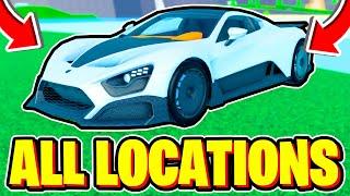 ALL 13 ZENVO CAR PART LOCATIONS In Car Dealership Tycoon! ZENVO TSR-GT Event 2024! Roblox