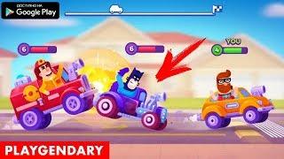 НОВАЯ ГОНОЧНАЯ АРКАДА НА АНДРОИД ОБЗОР RACEMASTERS CLASH OF CARS ANDROID GAMEPLAY