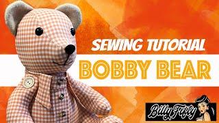 How to Sew a 12-Inch Seated Memory Bear with Shirt and Collar | DIY Tutorial