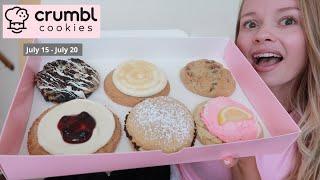 NEW CRUMBL Flavors This Week Cannoli, Cookies & Cream, Blueberry Cheesecake, Golden Oreo, Review