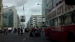 crossing Checkpoint Charlie - 24 years after.