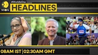 Yunus takes charge of Bangladesh | 'Russia must feel the war'  | WION Headlines