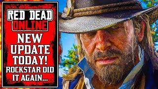 Rockstar Does It Again.. The NEW Red Dead Online UPDATE Today! (RDR2)