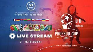 LIVE | U-11 | XI Turniej PROFBUD CUP! | niedz. 08.12.2024 | faza finałowa / studio / ceremonia