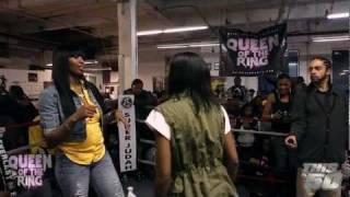 BABS BUNNY & VAGUE: "QUEEN OF THE RING"  MS HUSTLE vs QB BLACK DIAMOND | MAIN EVENT W.T.T.