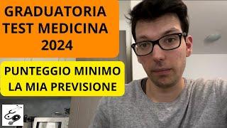 GRADUATORIA TEST MEDICINA 2024 - PUNTEGGIO MINIMO PER ATENEO || med ages