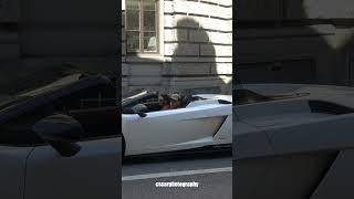 Guy flexing in a Lamborghini Gallardo LP 570-4 Spyder Performante / GUCCI CAP (MUST WATCH)