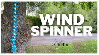 Ideal Scrap Yarn Project - Crochet Wind Spinner // Ophelia Talks Crochet