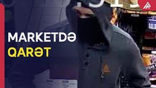 Maştağada inzibatçını marketdə soydular - APA TV