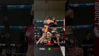 Female Muay Thai fight on Muay Thai Addict League. Both girls put on such a fun fight.