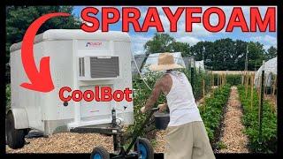 BUILD A MOBILE WALK IN COOLER CHEAP AND EASY!