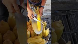 So good! Amazing Corn Fruit Cutting Skills!