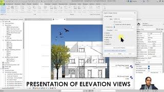 EP73 | Revit Beginner Program | Presenting Elevations | Bansri Pandey