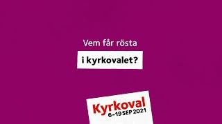 Vem får rösta i kyrkovalet?